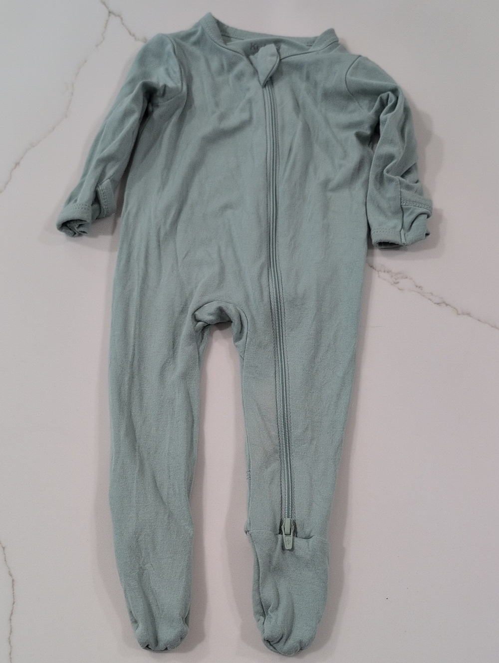 Kyte BABY Mint Green Footed One-Piece Pajama